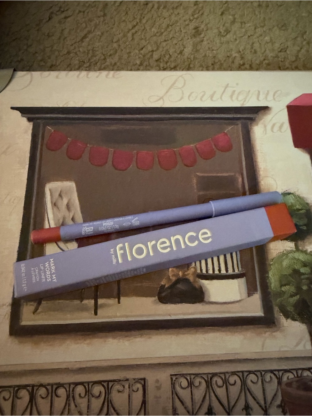florence Lip Pencil Mark My Words